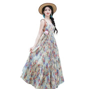 MOGU Womens Floral Maxi Dress