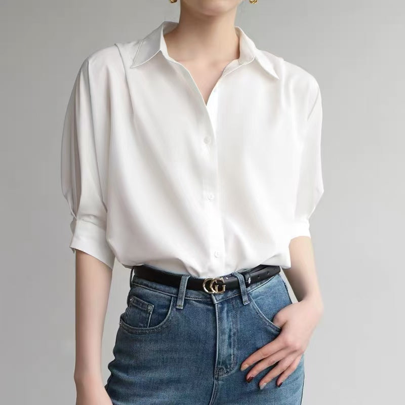 MOGU Women's Long Sleeve Shirt