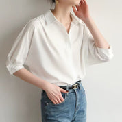 MOGU Women's Long Sleeve Shirt