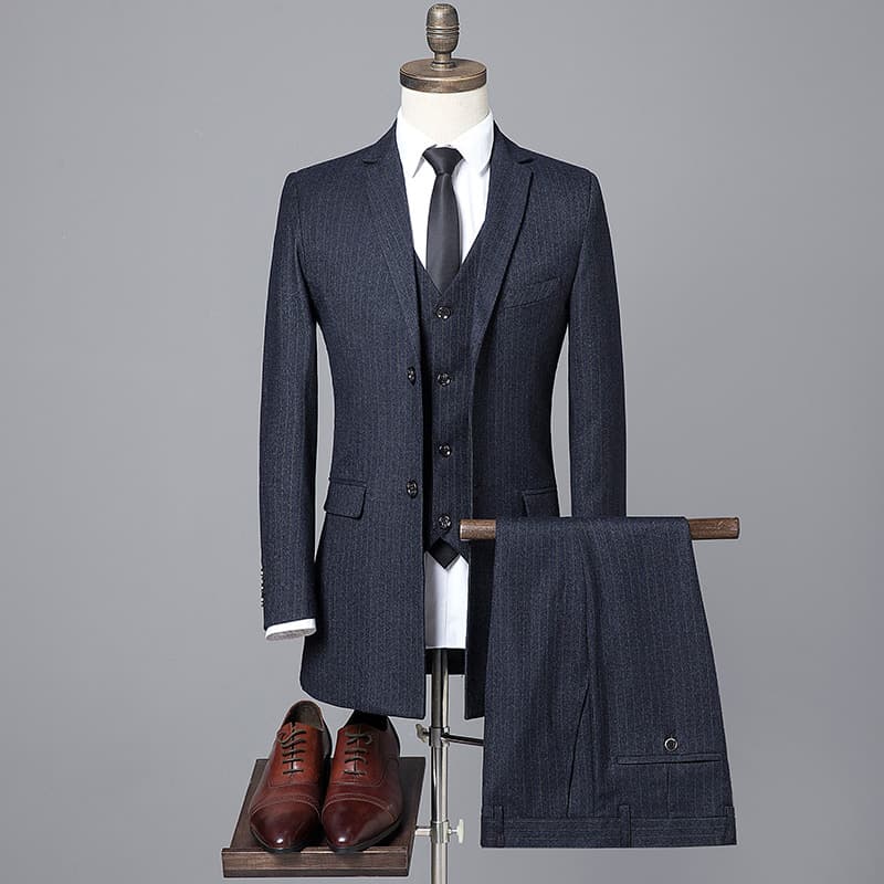 3 piece stripe suit – MOGU SUIT 3 piece stripe suit – MOGU SUIT