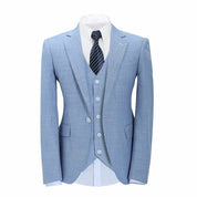 Mens 3 Pieces Suits Single Breasted in 3 Colors