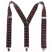 Men's Y-Back Adjustable Suspender With Elastic Straps