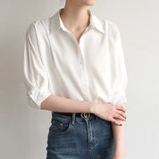MOGU Women's Long Sleeve Shirt