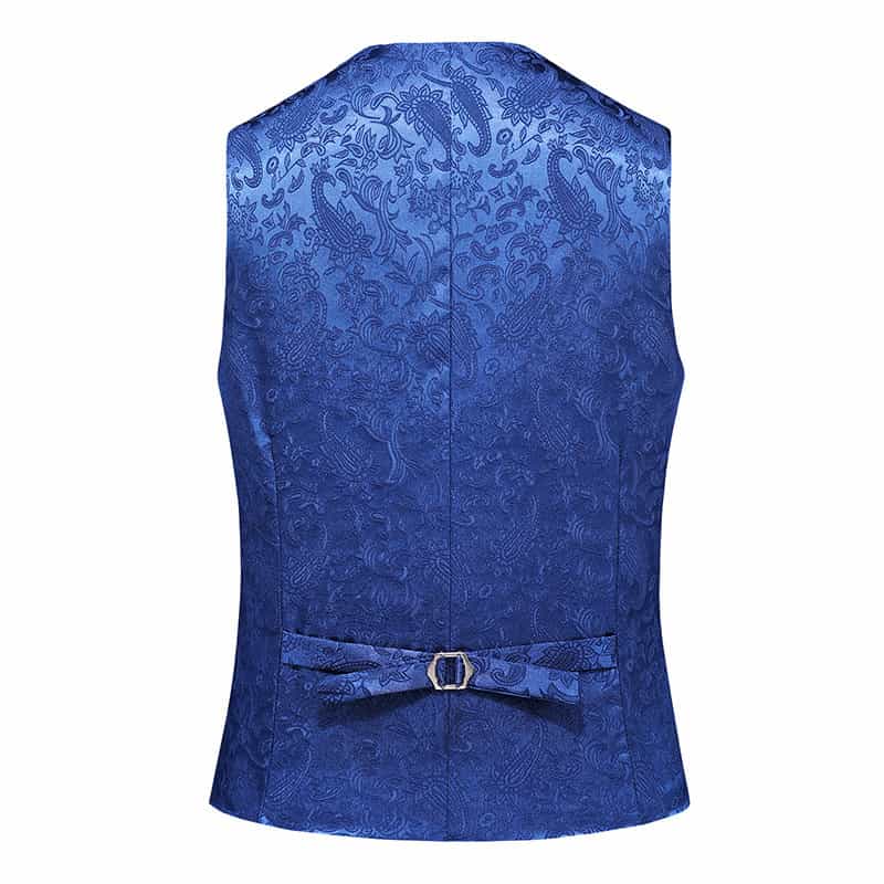 Men Embroidered Vest Slim Fit Jacquard Black Red Blue Waistcoat MOGU SUIT Men Embroidered Vest Slim Fit Jacquard Black Red Blue Waistcoat MOGU SUIT
