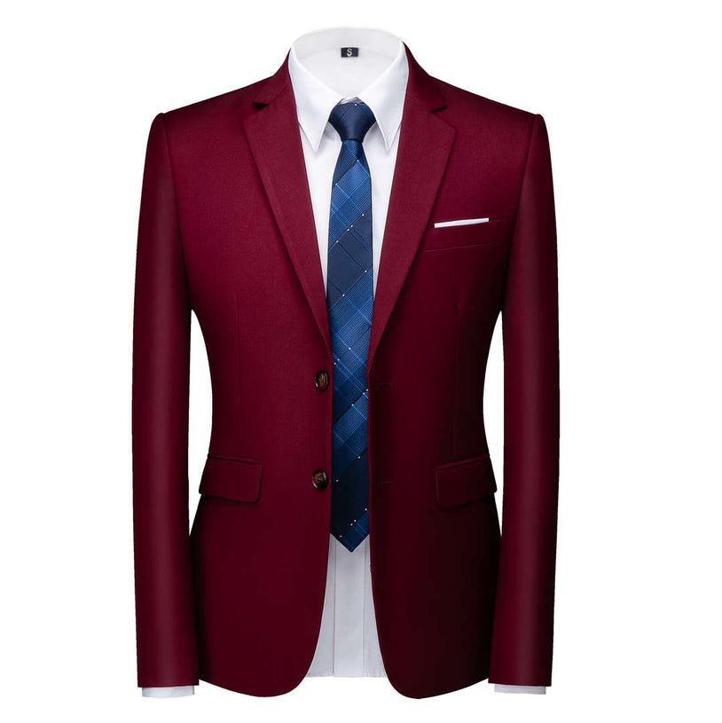 MEN BLAZERS COLORFUL AND PRINTED SLIM FIT SUIT JACKET FOR PROM WEDDING ...