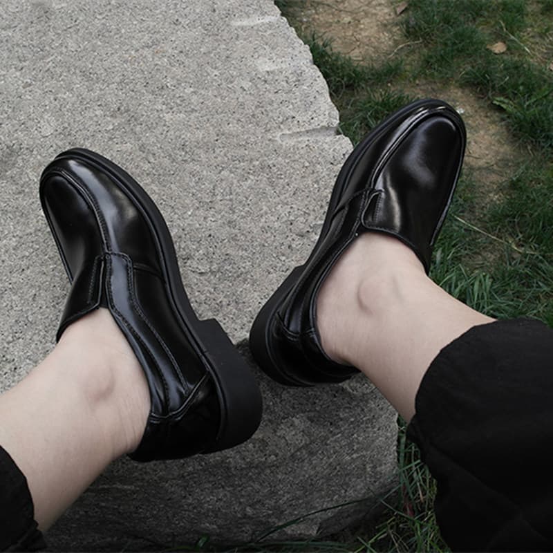 Dress Shoes Slip-On Loafer in Black MOGU SUIT Dress Shoes Slip-On Loafer in Black MOGU SUIT