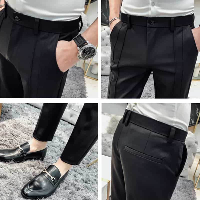 Casual Ankle-Length Pants in 3 Solid Colors