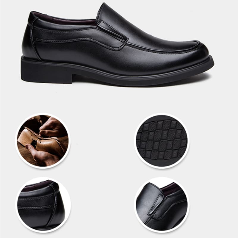 Dress Shoes Slip-On Loafer in Black – MOGU SUIT Dress Shoes Slip-On Loafer in Black – MOGU SUIT