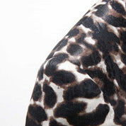 Men's Leopard  Blazer Slim Fit Cheetah Prom Jacket Stylish Dress Party Animal Print Sport Coat